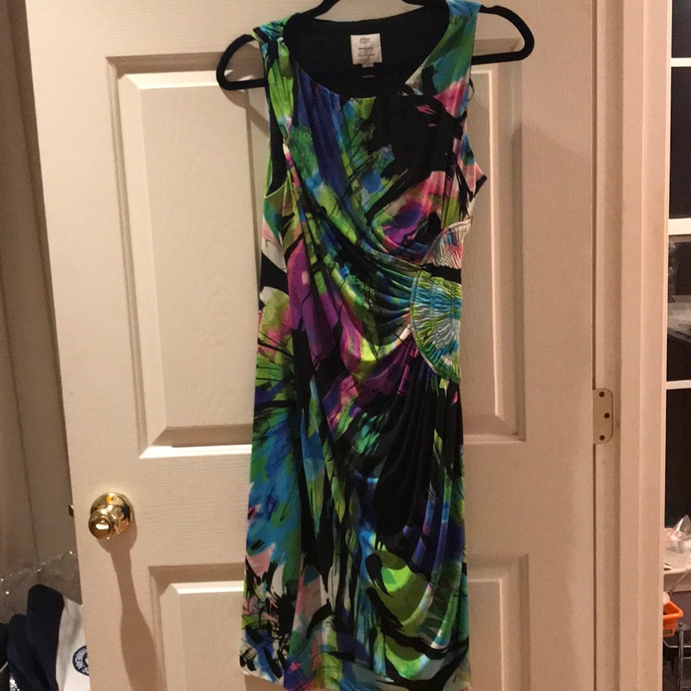 vibrant summer dress